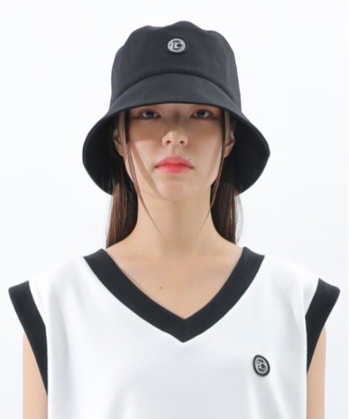 BASIC COTTON(ベーシックコットン)の「【BASIC COTTON/ベーシックコットン】COTTON BUCKET HAT/コットンバケットハット バケハ(ハット・メンズ・ブラック・ONE SIZE)」の6枚目の写真