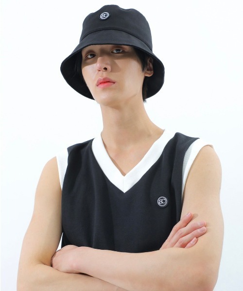 BASIC COTTON(ベーシックコットン)の「【BASIC COTTON/ベーシックコットン】COTTON BUCKET HAT/コットンバケットハット バケハ(ハット・メンズ・ブラック・ONE SIZE)」の14枚目の写真