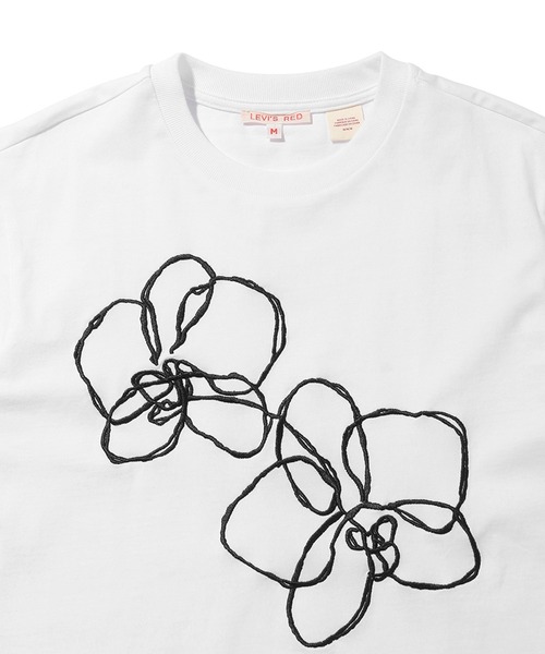Levi's（リーバイス）の「Levi's(R) RED JET Tシャツ FLOWER WHITE（Tシャツ/カットソー・レディース・マルチ・XS/S/M）」の14枚目の写真