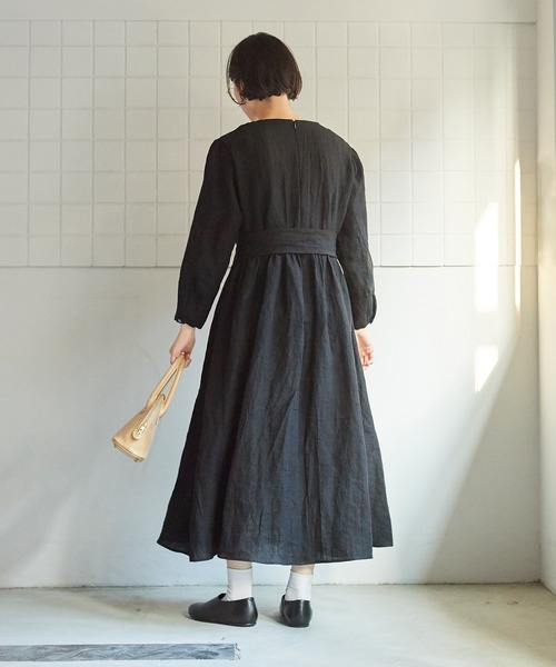 bulle de savon(ビュルデサボン)の「ペタンコシューズ(スリッポン・レディース・ブラック/ブラウン・M/S)」の10枚目の写真