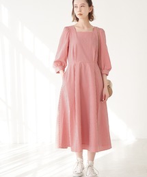 ROPE' PICNIC（ロペピクニック）の「【Bonne Maman × ROPE' PICNIC】ギンガムチェックワンピース（ワンピース）」