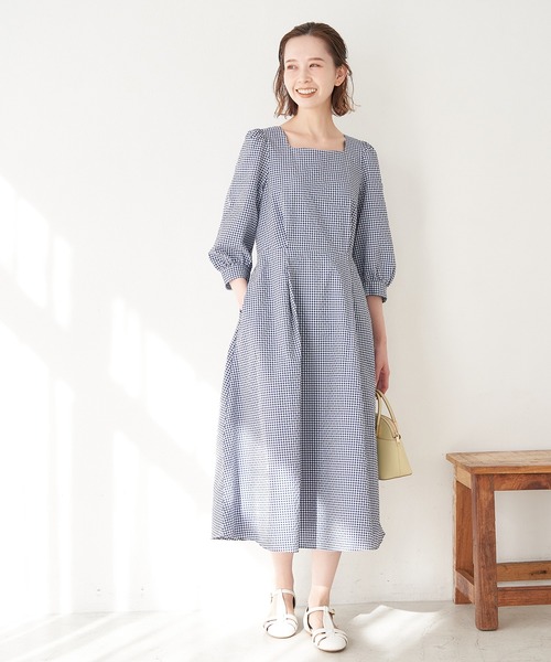 Bonne Maman Rope Picnic ギンガムチェックワンピース ワンピース Rope Picnic ロペピクニック のファッション通販 Zozotown