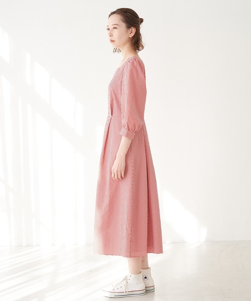 ROPE' PICNIC(ロペピクニック)の「【Bonne Maman × ROPE' PICNIC】ギンガムチェックワンピース(ワンピース・レディース・ブルー系その他4/レッド/ブラウン系その他2・36/38)」の20枚目の写真