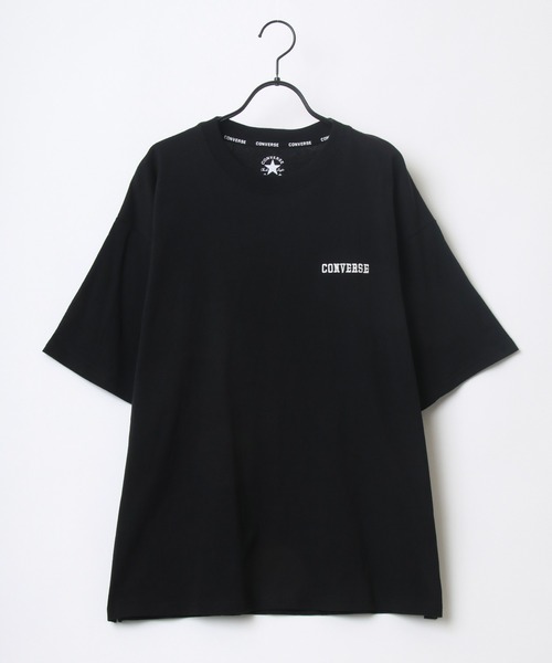 CONVERSE(コンバース)の「CONVERSE/コンバース ビッグシルエット バックプリント オールスター スニーカー イラスト フロント ワンポイント刺繍 Tシャツ(Tシャツ/カットソー・メンズ・ホワイト/ブラック/ベージュ/ブルー/ホワイト系その他/ブラック系その他・LL/M/L)」の17枚目の写真