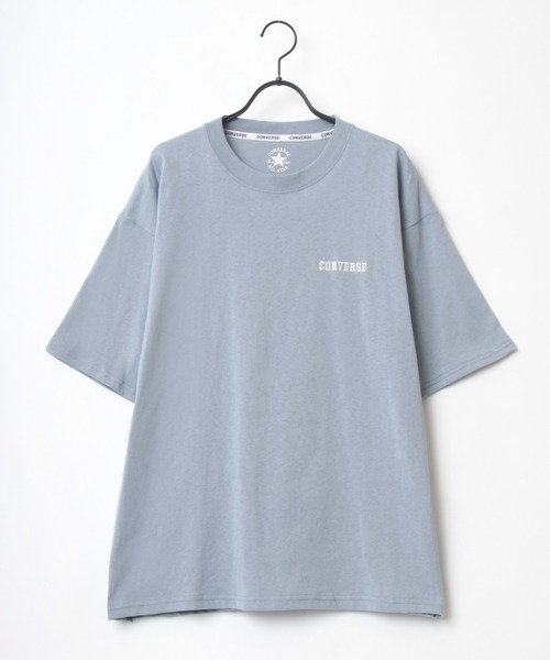 CONVERSE(コンバース)の「CONVERSE/コンバース ビッグシルエット バックプリント オールスター スニーカー イラスト フロント ワンポイント刺繍 Tシャツ(Tシャツ/カットソー・メンズ・ホワイト/ブラック/ベージュ/ブルー/ホワイト系その他/ブラック系その他・LL/M/L)」の21枚目の写真