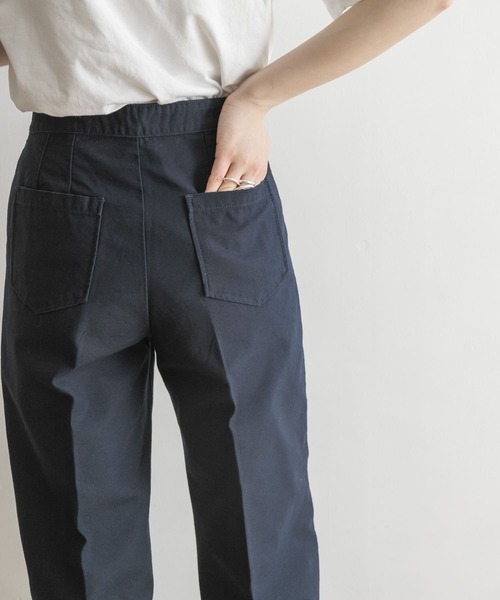 URBAN RESEARCH（アーバンリサーチ）の「『Oggi 5月号掲載』バックサテンマリンパンツ（その他パンツ・レディース・ネイビー/ホワイト・36/38）」の14枚目の写真