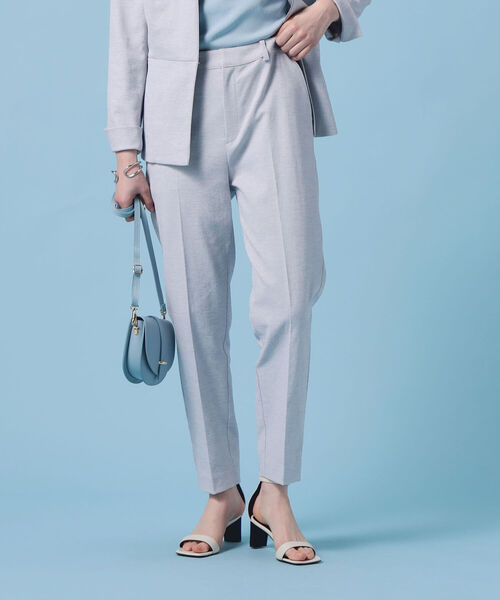 NOLLEY’S(ノーリーズ)の「シェルタリングドライOXパンツ(その他パンツ・レディース・ホワイト/グレー系その他/ネイビー/ラベンダー/イエロー・34/36/38/40)」の18枚目の写真