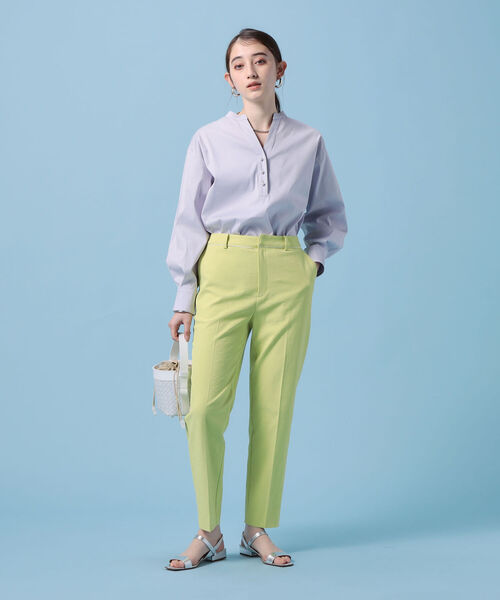 NOLLEY’S(ノーリーズ)の「シェルタリングドライOXパンツ(その他パンツ・レディース・ホワイト/グレー系その他/ネイビー/ラベンダー/イエロー・34/36/38/40)」の21枚目の写真