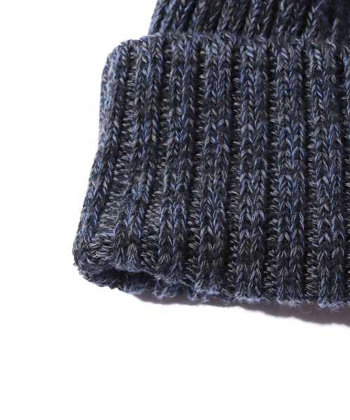 ROOPTOKYO（ループトウキョウ）の「Wild Bird society of Japan/日本野鳥の会 OC KNIT WATCH ニット帽（ニットキャップ/ビーニー・メンズ・ベージュ/オレンジ/ブラック×ブルー・FREE）」の6枚目の写真