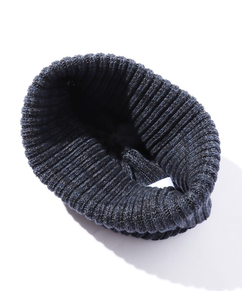 ROOPTOKYO（ループトウキョウ）の「Wild Bird society of Japan/日本野鳥の会 OC KNIT WATCH ニット帽（ニットキャップ/ビーニー・メンズ・ベージュ/オレンジ/ブラック×ブルー・FREE）」の8枚目の写真