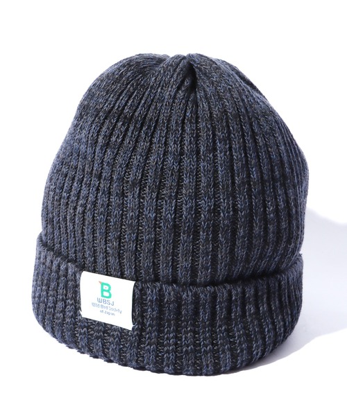 ROOPTOKYO（ループトウキョウ）の「Wild Bird society of Japan/日本野鳥の会 OC KNIT WATCH ニット帽（ニットキャップ/ビーニー・メンズ・ベージュ/オレンジ/ブラック×ブルー・FREE）」の11枚目の写真