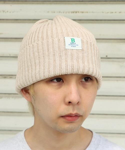 ROOPTOKYO（ループトウキョウ）の「Wild Bird society of Japan/日本野鳥の会 OC KNIT WATCH ニット帽（ニットキャップ/ビーニー・メンズ・ベージュ/オレンジ/ブラック×ブルー・FREE）」の16枚目の写真