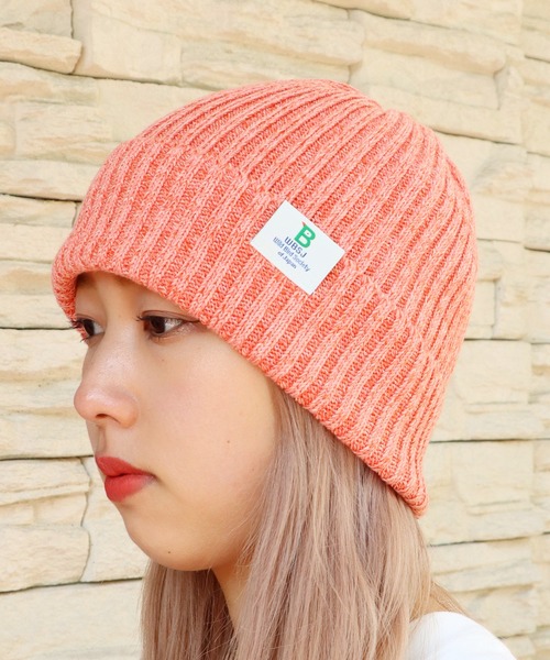 ROOPTOKYO（ループトウキョウ）の「Wild Bird society of Japan/日本野鳥の会 OC KNIT WATCH ニット帽（ニットキャップ/ビーニー・メンズ・ベージュ/オレンジ/ブラック×ブルー・FREE）」の18枚目の写真