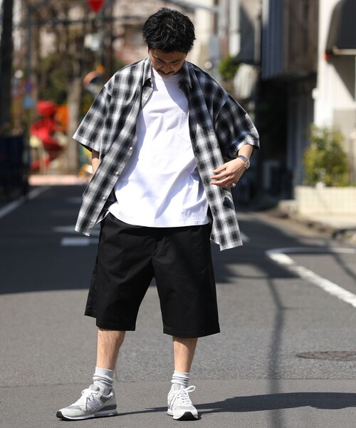 FREAK'S STORE(フリークスストア)の「WEB限定 PENNEY'S×FREAK'S STORE/ぺニーズ 別注 ルーズシルエット イージーワークショーツ(チノパンツ・メンズ・ブラック/ベージュ/グリーン/オリーブ/ブルー/ネイビー/レッド・SMALL/MEDIUM/LARGE)」の19枚目の写真