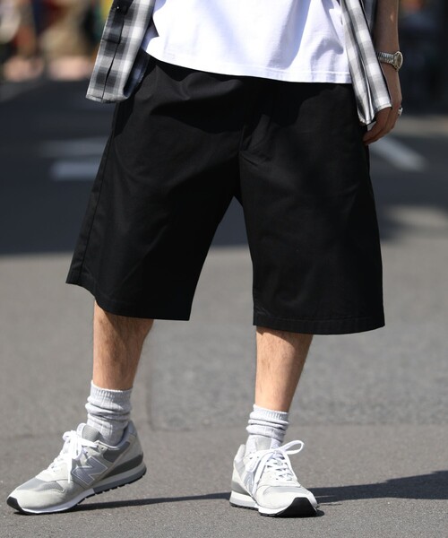 FREAK'S STORE(フリークスストア)の「WEB限定 PENNEY'S×FREAK'S STORE/ぺニーズ 別注 ルーズシルエット イージーワークショーツ(チノパンツ・メンズ・ブラック/ベージュ/グリーン/オリーブ/ブルー/ネイビー/レッド・SMALL/MEDIUM/LARGE)」の22枚目の写真