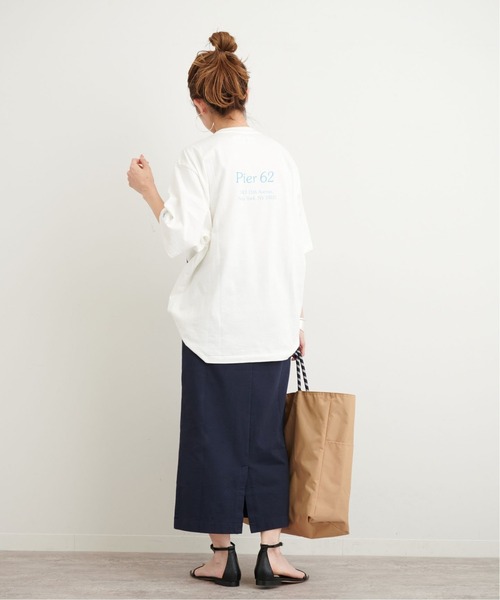 FRAMeWORK(フレームワーク)の「ベア天竺スカート◆(スカート・レディース・ブラック/ベージュ/ネイビー・36/38)」の5枚目の写真