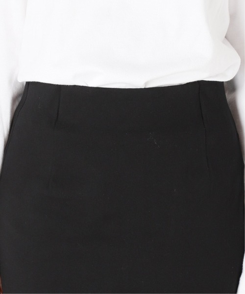 FRAMeWORK(フレームワーク)の「ベア天竺スカート◆(スカート・レディース・ブラック/ベージュ/ネイビー・36/38)」の9枚目の写真