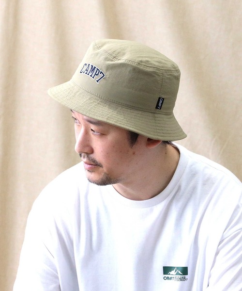 CAMP7（キャンプセブン）の「【CAMP7】ナイロンハット（ハット・メンズ・カーキブラウン/ブラック/ベージュ・フリー）」の6枚目の写真