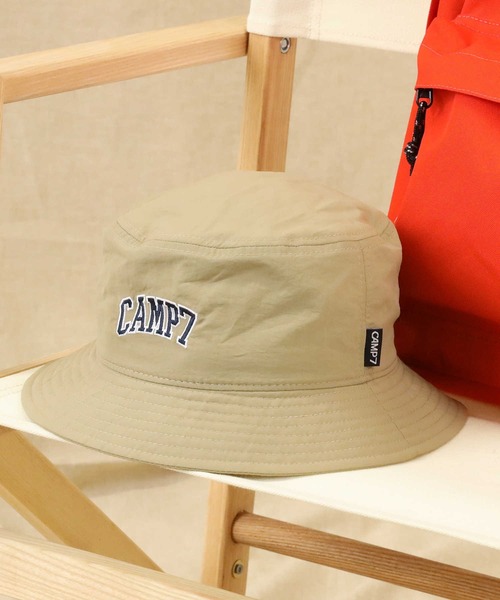 CAMP7（キャンプセブン）の「【CAMP7】ナイロンハット（ハット・メンズ・カーキブラウン/ブラック/ベージュ・フリー）」の7枚目の写真