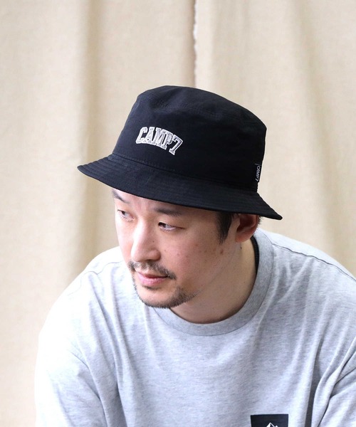 CAMP7（キャンプセブン）の「【CAMP7】ナイロンハット（ハット・メンズ・カーキブラウン/ブラック/ベージュ・フリー）」の8枚目の写真