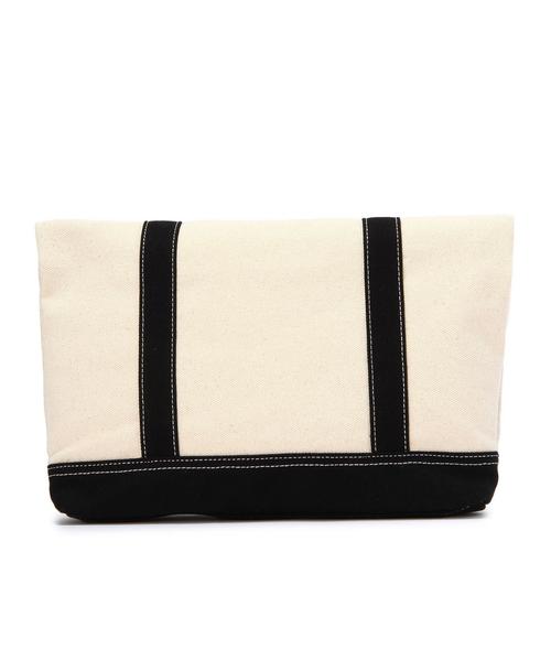 Another Edition(アナザーエディション)の「キャンバスクラッチ/AEBC Canvas CLT◆(クラッチバッグ・レディース・ブラック/ライトブルー/イエロー・フリー)」の6枚目の写真