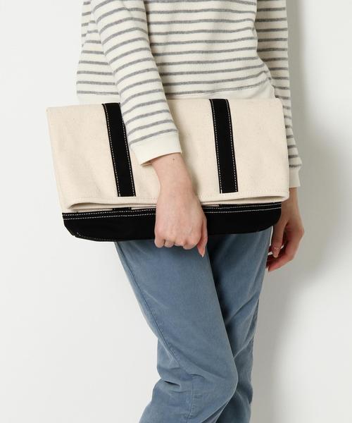 Another Edition(アナザーエディション)の「キャンバスクラッチ/AEBC Canvas CLT◆(クラッチバッグ・レディース・ブラック/ライトブルー/イエロー・フリー)」の9枚目の写真