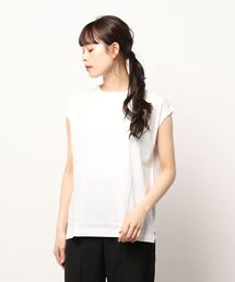 PICCIN | ラウンドネックフレンチスリーブ(Tシャツ/カットソー)