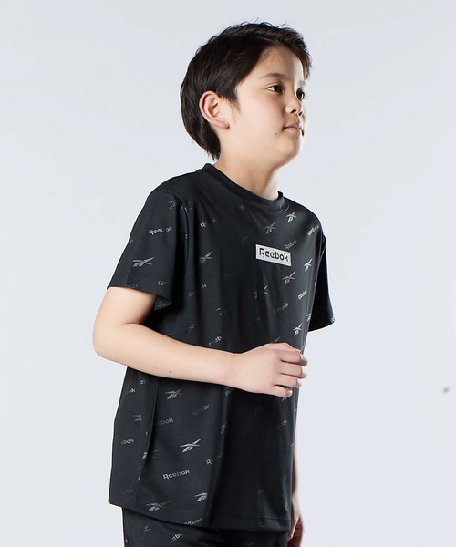 Reebok(リーボック)の「【Reebok:リーボック】キッズメッシュ水陸両用Tシャツ(Tシャツ/カットソー・キッズ・ブラック/ブルー・130/140/150/160/170)」の2枚目の写真