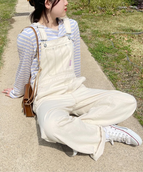 PairPair（ペアペア）の「ボーダーロンT（Tシャツ/カットソー・レディース・ブルー系その他/ピンク系その他・フリー）」の2枚目の写真