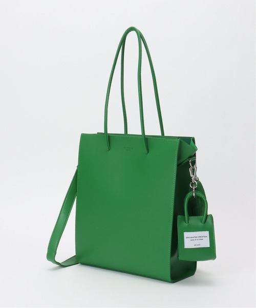 notch.（ノッチ）の「A4サイズ 2WAYトートバッグ/ショルダーバッグ（トートバッグ・レディース・ブラック/ベージュ/グレー/グリーン/チャコールグレー/オフホワイト/ブラウン・ONESIZE）」の7枚目の写真