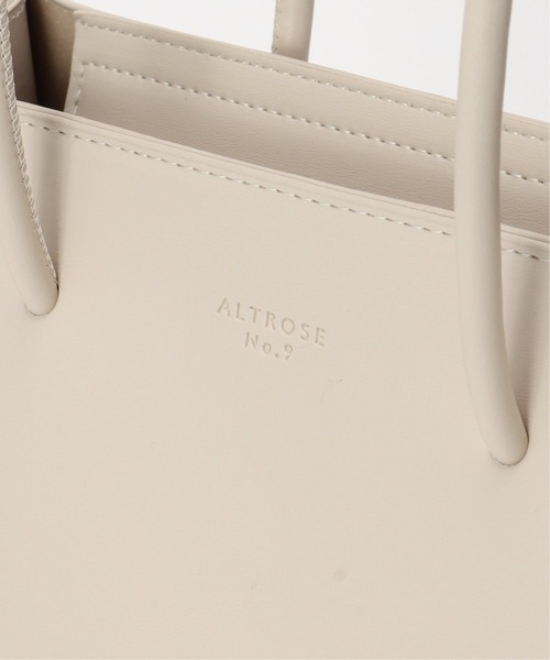 notch.（ノッチ）の「A4サイズ 2WAYトートバッグ/ショルダーバッグ（トートバッグ・レディース・ブラック/ベージュ/グレー/グリーン/チャコールグレー/オフホワイト/ブラウン・ONESIZE）」の12枚目の写真