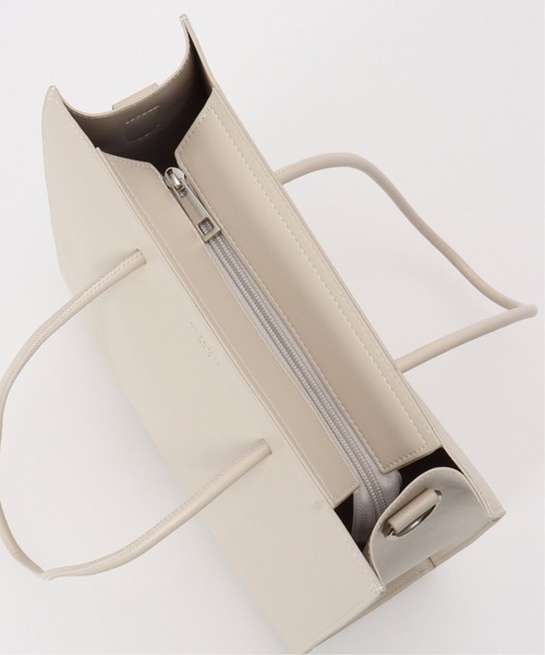 notch.（ノッチ）の「A4サイズ 2WAYトートバッグ/ショルダーバッグ（トートバッグ・レディース・ブラック/ベージュ/グレー/グリーン/チャコールグレー/オフホワイト/ブラウン・ONESIZE）」の10枚目の写真