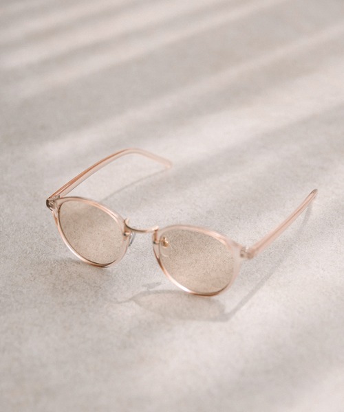 OLIVE des OLIVE（オリーブデオリーブ）の「クリアモカフレームサングラス（サングラス・レディース・ベージュ・FREE）」の4枚目の写真