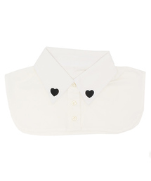 WEGO | WEGO/ハート刺繍付け襟(マフラー)