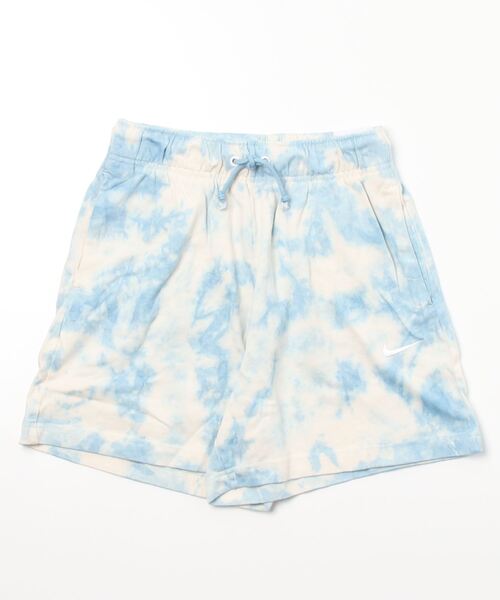 NIKE(ナイキ)の「NIKE ナイキ W WASH EASY JRSY SHORT ショートパンツ DM6713 494WRNBLU/WHITE(その他パンツ・レディース・ブルー・SMALL/MEDIUM/LARGE/X-LARGE/X-SMALL)」の1枚目の写真