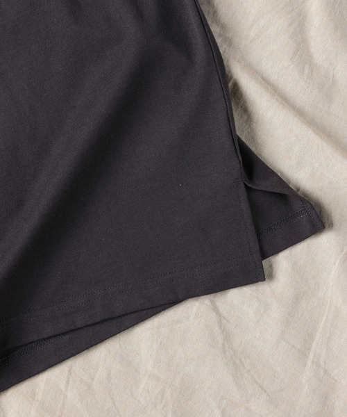 CAMP7（キャンプセブン）の「【CAMP7】発砲プリントＴシャツ（Tシャツ/カットソー・レディース・ホワイト/グリーン/ダークグレー・M/L）」の7枚目の写真