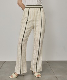 PUBLIC TOKYO | 【セットアップ対応】シアータイルニットフレアパンツ(その他パンツ)