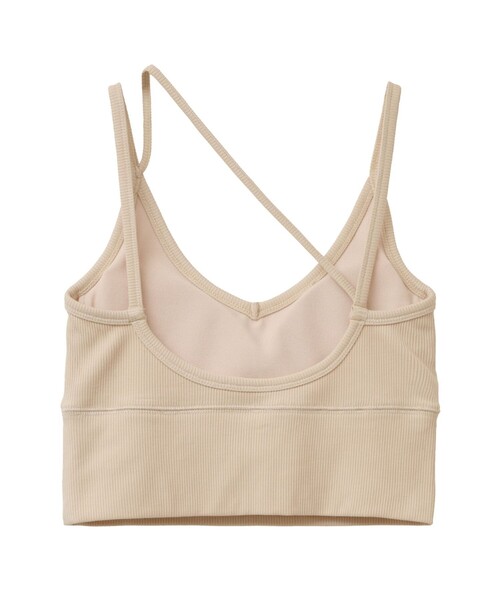 CLANE┊BACK SLANT BRA TOPS