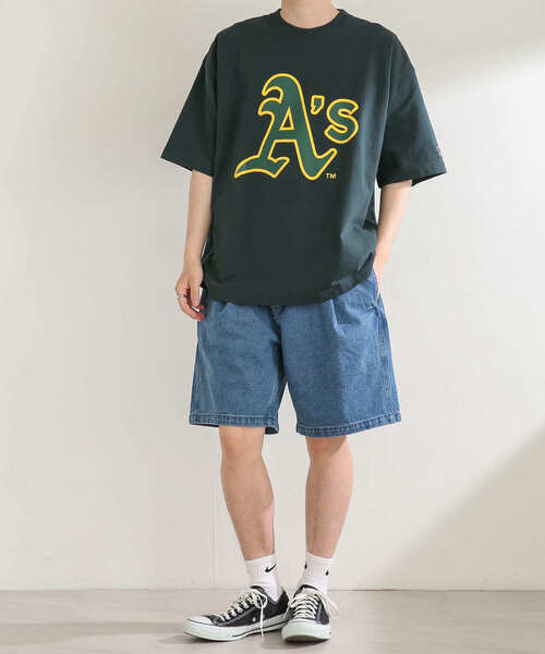 SENSE OF PLACE by URBAN RESEARCH(センスオブプレイスバイアーバンリサーチ)の「ワイドデニムショートパンツ(デニムパンツ・メンズ・ブラック/ライトインディゴブルー・MEDIUM/LARGE)」の17枚目の写真