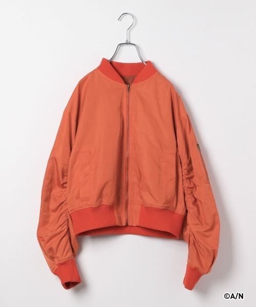 ブルゾン　オレンジ　レディース　iseeymiyake 32e09c96d49139e057228b4e0e765f