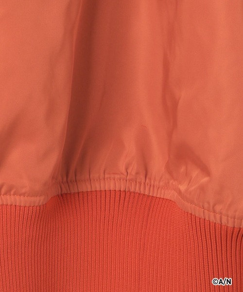 RAGEBLUE（レイジブルー）の「【にじさんじ】樋口楓_コラボMA-1ブルゾン（MA-1・レディース・オレンジ系・FREE）」の14枚目の写真