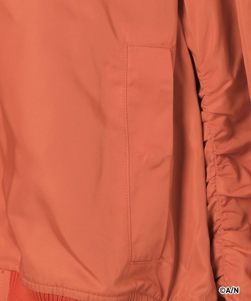 RAGEBLUE（レイジブルー）の「【にじさんじ】樋口楓_コラボMA-1ブルゾン（MA-1・レディース・オレンジ系・FREE）」の12枚目の写真