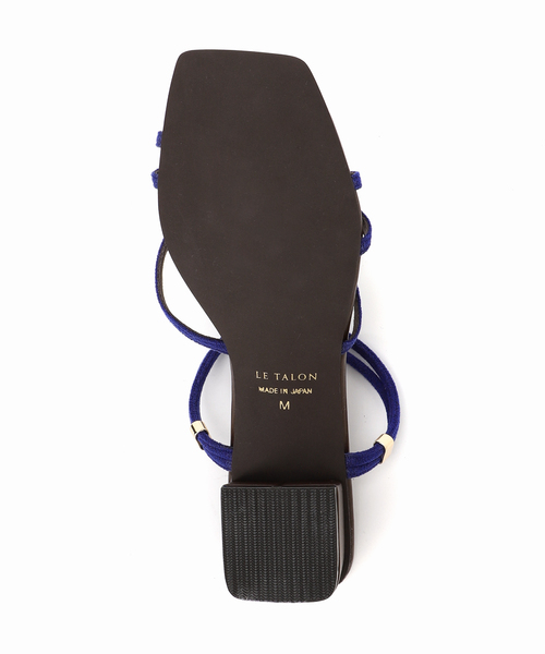 LE TALON(ルタロン)の「3.5cmスクエア2WAYサンダル(サンダル・レディース・カーキ/ブルー系その他・SMALL/MEDIUM/LARGE/X-SMALL/X-LARGE)」の11枚目の写真