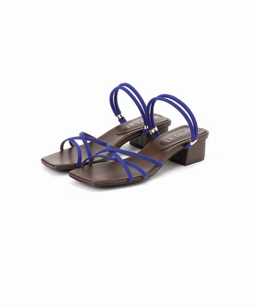 LE TALON(ルタロン)の「3.5cmスクエア2WAYサンダル(サンダル・レディース・カーキ/ブルー系その他・SMALL/MEDIUM/LARGE/X-SMALL/X-LARGE)」の17枚目の写真