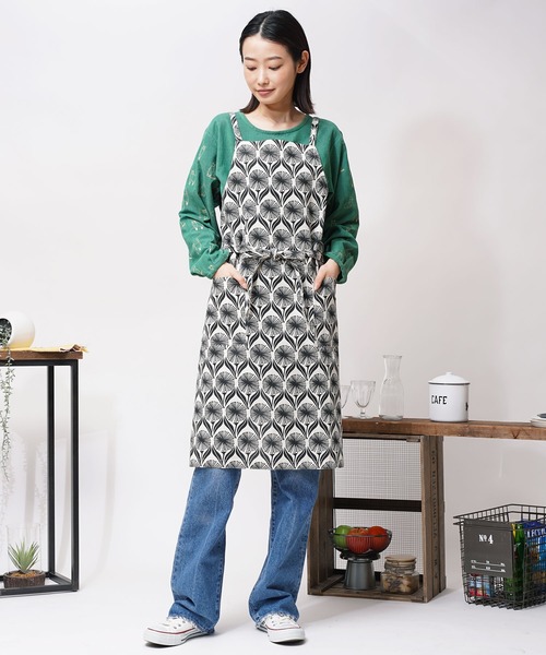 ∴Fika / フィーカ ロング エプロン long apron FRH（エプロン