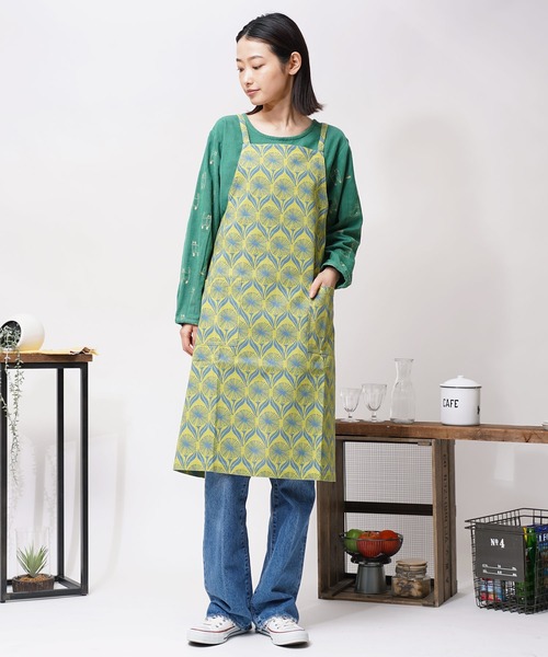 ∴Fika / フィーカ ロング エプロン long apron FRH（エプロン