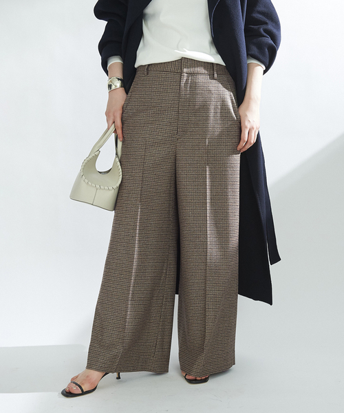 plage（プラージュ）の「Tweed wide パンツ（その他パンツ・レディース・ブラック系その他/チョコ・38/36）」の15枚目の写真
