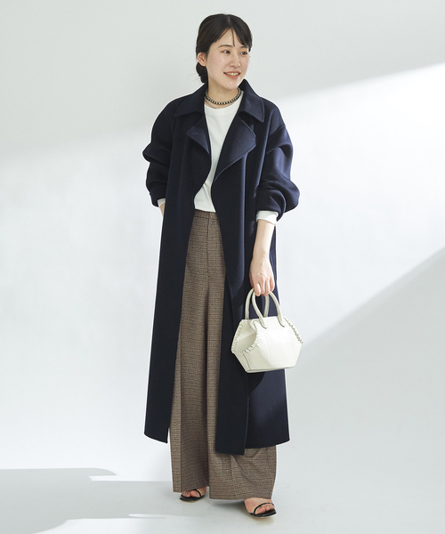 plage（プラージュ）の「Tweed wide パンツ（その他パンツ・レディース・ブラック系その他/チョコ・38/36）」の16枚目の写真