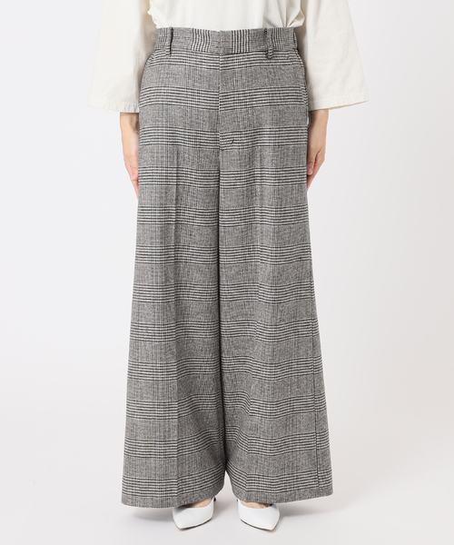 plage（プラージュ）の「Tweed wide パンツ（その他パンツ・レディース・ブラック系その他/チョコ・38/36）」の18枚目の写真