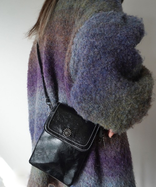 Port(ポート)の「ヴィンテージライク マルチ ショルダーバッグ / スマホ ショルダー(ショルダーバッグ・レディース・ブラック/ブラウン/ライトブラウン・FREE)」の21枚目の写真